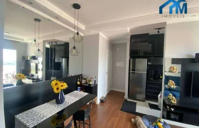 Apartamento com 2 dormitórios à venda, 51 m² por r$ 265.000 - condomínio bretagne - itu/sp