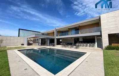 Casa com 5 dormitórios à venda, 981 m² por r$ 7.800.000,00 - condomínio fazenda alvorada - porto feliz/sp