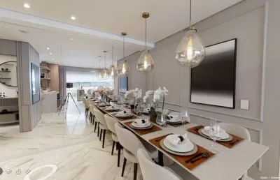 Apartamento para venda com 122 metros quadrados com 3 quartos