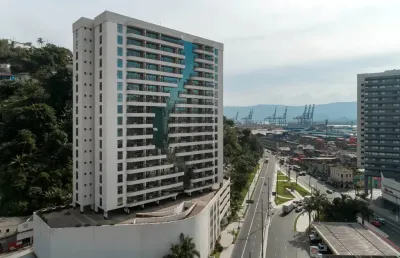 Sala comercial com 2 salas à venda na Avenida Getúlio Dornelles Vargas, 230, Valongo, Santos