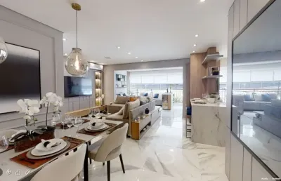 Apartamento para venda com 108 metros quadrados com 3 quartos na chácara klabin