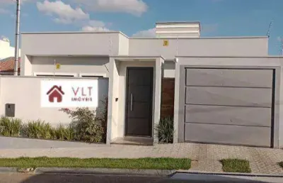 Casa com 3 dormitórios à venda, 128 m² por r$ 590.000 - parque real - pouso alegre/mg