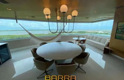 Apartamento de luxo à venda em aracaju, jardins, com 4 quartos, 410m²