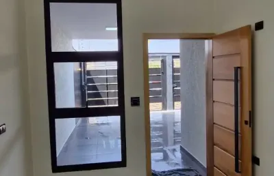 Jardim são paulo, imóvel novo, casa c/ 3 quartos (1 suíte), sarandi