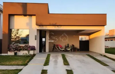 Casa térrea 3 quartos em condomínio fechado itupeva