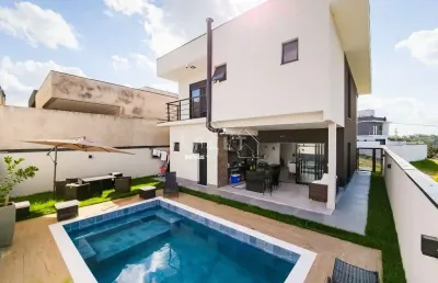 Casa de alto padrão no condomínio bella vitta em jundiaí.