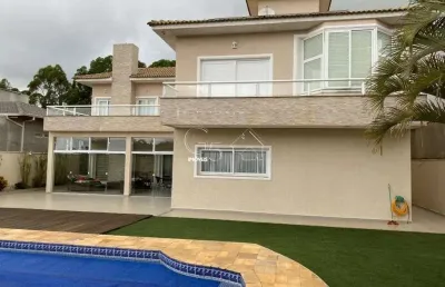 Casa a venda no condomínio serra dos cristais com vista panorâmica