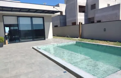Casa a venda condomínio campo de toscana em vinhedo com 4 dormitórios 4 suítes com piscina