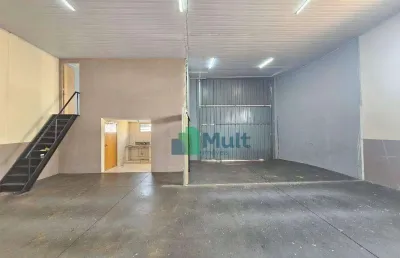 Galpão para alugar, 256 m² por r$ 4.117,84/mês - parque hipódromo - ribeirão preto/sp