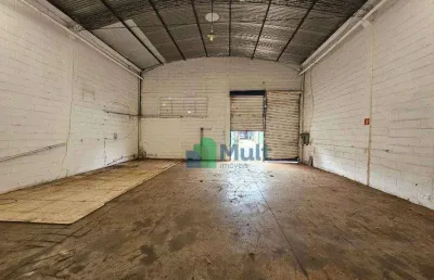 Galpão em excelente localização no bairro vila elisa, próximo a av. mogiana e restaurante tibursius, 340m² de terreno e 250m² de construção.