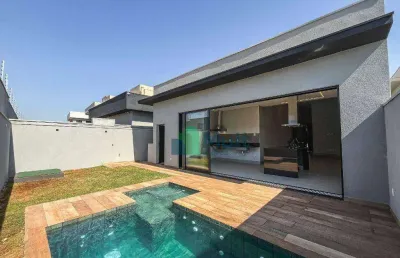 Casa térrea em condomínio fechado localizado no vivendas da mata com 308m² de terreno e 173m² de área construída