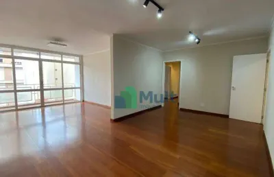 Apartamento com 3 dormitórios para alugar, 155 m² - centro - ribeirão preto/sp