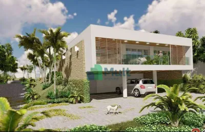 Casa  de alto padrão no condomínio vale das samambaias na cidade de franca, terreno 3.000 m².