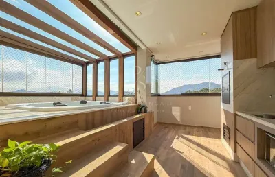 Cobertura de alto padrão com 3 suítes – vila nova, jaraguá do sul