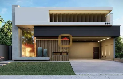Casa em condomínio fechado com 4 quartos à venda na Avenida Bernardino Bonavita, Jardim Santa Rita, Indaiatuba
