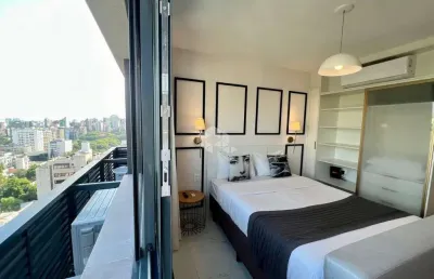 Apartamento studio com 25,98 m², mobiliado no lucas by yoo