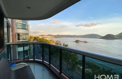 Apartamento com 4 dormitórios à venda, 321 m² por r$ 2.990.000,00 - boa viagem - niterói/rj