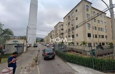 Apartamento com 2 dormitórios à venda, 43 m² por r$ 78.000,00 - campo grande - rio de janeiro/rj