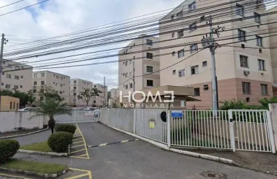 Apartamento com 2 dormitórios à venda, 43 m² por r$ 60.000,00 - cosmos - rio de janeiro/rj