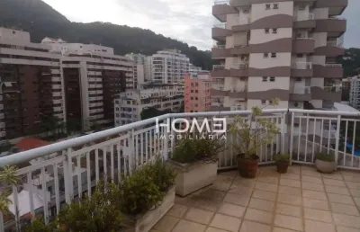 Cobertura com 2 dormitórios à venda, 158 m² por r$ 1.700.000,10 - botafogo - rio de janeiro/rj