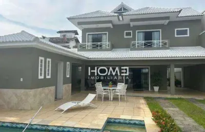 Casa com 5 dormitórios à venda, 525 m² por r$ 3.300.000,00 - barra da tijuca - rio de janeiro/rj