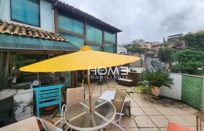 Cobertura com 3 dormitórios à venda, 232 m² por r$ 890.000,00 - freguesia de jacarepaguá - rio de janeiro/rj