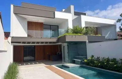 Casa com 3 dormitórios à venda, 453 m² por r$ 4.800.000,00 - barra da tijuca - rio de janeiro/rj