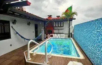 Cobertura com 3 dormitórios à venda, 160 m² por r$ 550.000,00 - recreio dos bandeirantes - rio de janeiro/rj