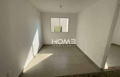 Apartamento com 2 dormitórios à venda, 41 m² por r$ 130.000,00 - campo grande - rio de janeiro/rj