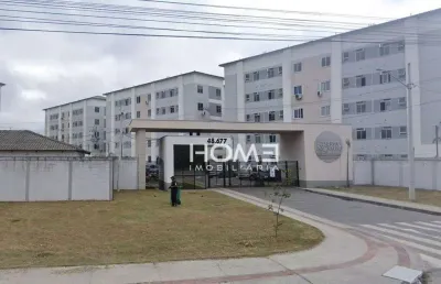 Apartamento com 2 dormitórios à venda, 44 m² por r$ 70.000,00 - campo grande - rio de janeiro/rj