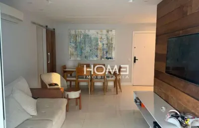 Apartamento com 2 dormitórios à venda, 111 m² por r$ 1.699.000,00 - península - rio de janeiro/rj