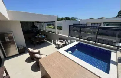 Cobertura com 4 dormitórios à venda, 236 m² por r$ 1.500.000,00 - recreio dos bandeirantes - rio de janeiro/rj
