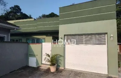 Linda casa linear em condomínio fechado – vargem grande
