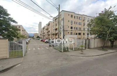 Apartamento com 2 dormitórios à venda, 43 m² por r$ 98.000,00 - bangu - rio de janeiro/rj
