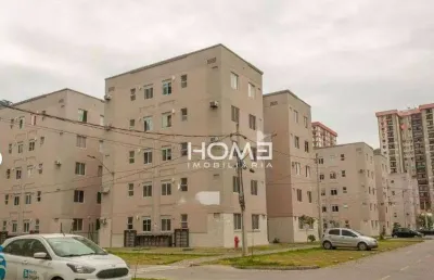 Apartamento com 2 dormitórios à venda, 43 m² por r$ 138.000,00 - itanhangá - rio de janeiro/rj