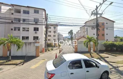 Apartamento com 2 dormitórios à venda, 47 m² por r$ 63.000,00 - campo grande - rio de janeiro/rj