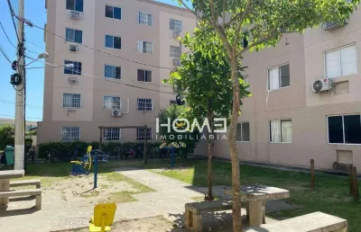 Apartamento com 2 dormitórios à venda, 40 m² por r$ 135.000,00 - santa cruz - rio de janeiro/rj