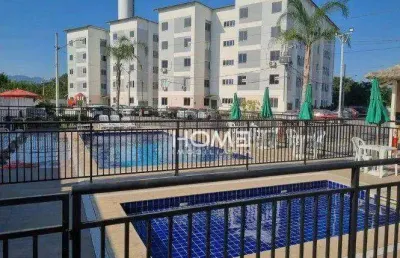 Apartamento com 2 dormitórios à venda, 44 m² por r$ 115.000,00 - campo grande - rio de janeiro/rj