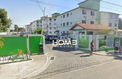Apartamento com 2 dormitórios à venda, 45 m² por r$ 63.000,00 - santíssimo - rio de janeiro/rj