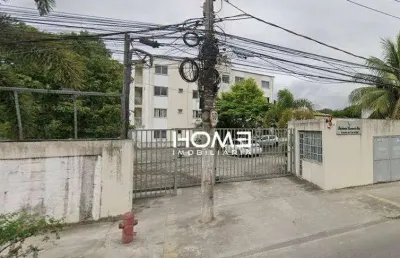 Apartamento com 2 dormitórios à venda, 52 m² por r$ 100.000,00 - guaratiba - rio de janeiro/rj