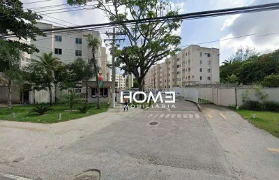 Apartamento com 2 dormitórios à venda, 41 m² por r$ 101.000,00 - santa cruz - rio de janeiro/rj