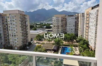 Apartamento com 2 dormitórios à venda, 61 m² por r$ 353.000,00 - jacarepaguá - rio de janeiro/rj