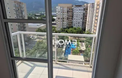 Apartamento com 2 dormitórios à venda, 61 m² por r$ 353.000,00 - jacarepaguá - rio de janeiro/rj
