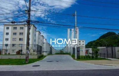 Apartamento com 2 dormitórios à venda, 43 m² por r$ 133.000,00 - vargem pequena - rio de janeiro/rj