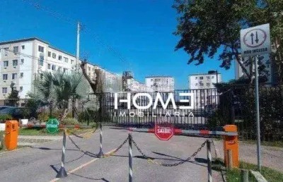 Apartamento com 2 dormitórios à venda, 44 m² por r$ 94.000,00 - gardênia azul - rio de janeiro/rj