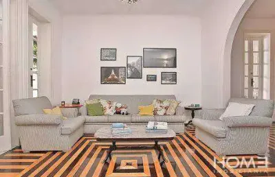 Casa com 4 dormitórios à venda, 500 m² por r$ 3.800.000,00 - urca - rio de janeiro/rj