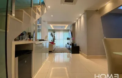 Cobertura com 3 dormitórios à venda, 189 m² por r$ 2.400.000,00 - barra da tijuca - rio de janeiro/rj