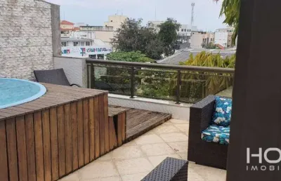 Cobertura com 3 dormitórios à venda, 205 m² por r$ 1.500.000,00 - recreio dos bandeirantes - rio de janeiro/rj