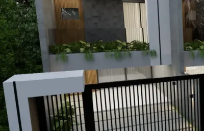 Geminado alto padrão em construção no bairro santo antônio