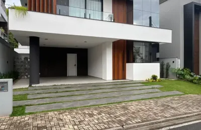 Casa de alto padrão em condomínio fechado no bairro vila nova